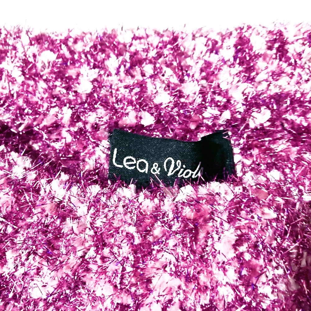 NWT Lea & Viola Metallic Sweater
